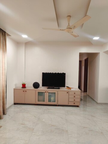Living Room in 3 BHK Apartment at Magarpatta Daffodils Apartment, Hadapsar – for Rent