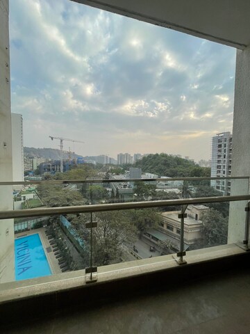 Balcony in 3 BHK Apartment at Shapoorji Pallonji Vicinia, Powai – for Sale