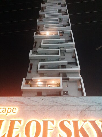 Staircase in 4 BHK Apartment at Myscape Isle Of Sky, Financial District – for Sale