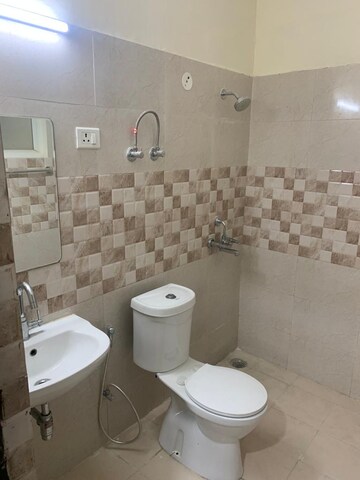 Attached Bathroom in 2 BHK Apartment at Ajnara Le Garden, Sector 16b Greater Noida – for Rent