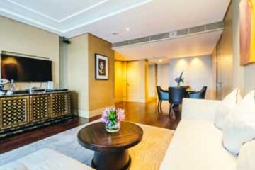 Living Room in 2.5 BHK Apartment at Godrej Woodscapes, Budigere Cross – for Sale