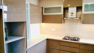Kitchen in 4 BHK Builder Floor at Ansal Sushant Lok I, Sector 43 – for Rent