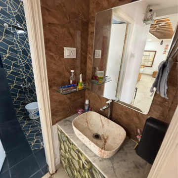 Bathroom in 2 BHK Apartment at Brahma Majestic, Nibm Annexe – for Sale