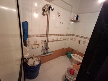 Bathroom in 2 BHK Builder Floor at Bhakti Park Anand Nagar, Anand Nagar – for Rent