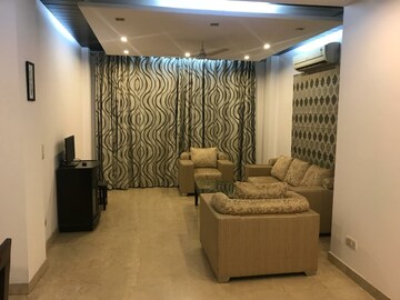Living Room in 3 BHK Builder Floor at Defence Colony – for Rent