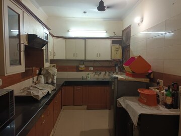 Kitchen in 1 BHK Builder Floor at Greater Kailash I – for Rent