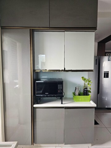 Kitchen in 3 BHK Apartment at Aparna Sarovar Grande, Nallagandla – for Rent