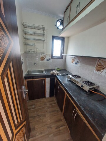 Kitchen in 1 RK Apartment at Sarita Vihar – for Rent