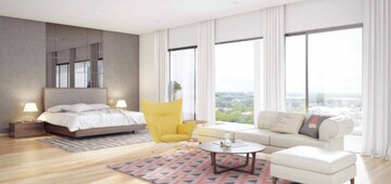 Bedroom in 4 BHK Apartment at Myscape Mea, Puppalaguda – for Sale