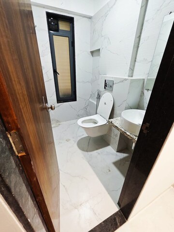 Bathroom in 1 BHK Apartment at Ashirwad CHS Kandivali, Kandivali East – for Rent