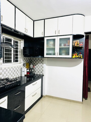 Kitchen in 3 BHK Builder Floor at Hsr Layout – for Rent