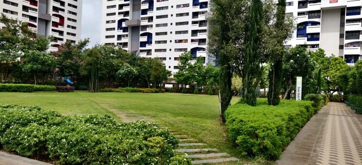 Garden, kumar-pebble-park 2 Bedroom 1022 Sq.Ft. Apartment In Hadapsar Pune 7925647