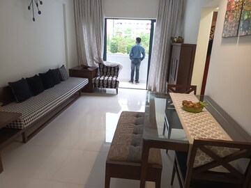 Living Room in 1 BHK Apartment at Kumar Pebble Park, Hadapsar – for Sale