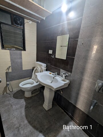 Attached Bathroom in 3 BHK Apartment at Rachana My World, Baner – for Rent