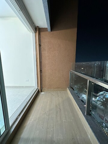Balcony in 2 BHK Apartment at L And T Seawoods Residences, Seawoods – for Rent