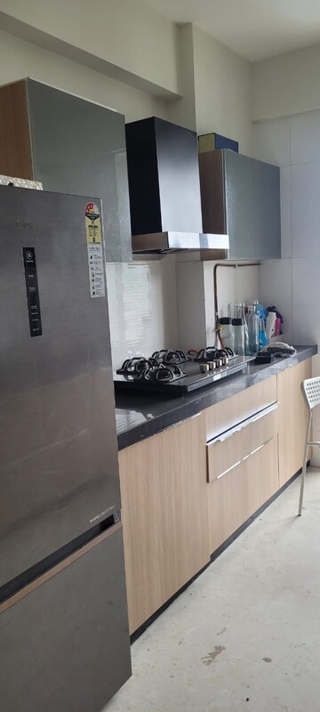Kitchen in 3 BHK Apartment at Ekta Tripolis, Goregaon West – for Rent