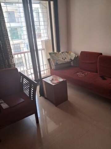 Living Room in 2 BHK Apartment at Cosmos Legend, Virar West – for Rent