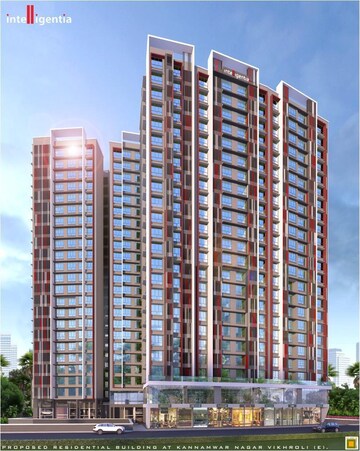 1 BHK Apartment For Resale in Haware Intelligentia Horizon Vikhroli East Mumbai  7926427