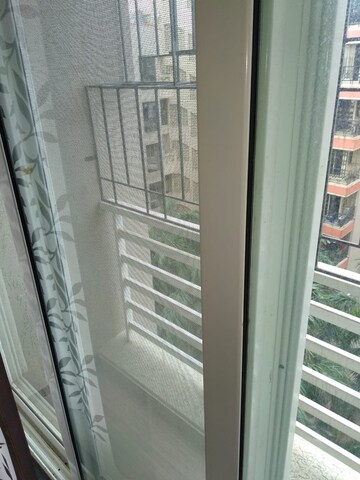 Balcony in 2 BHK Apartment at Vijay Galaxy, Waghbil – for Rent