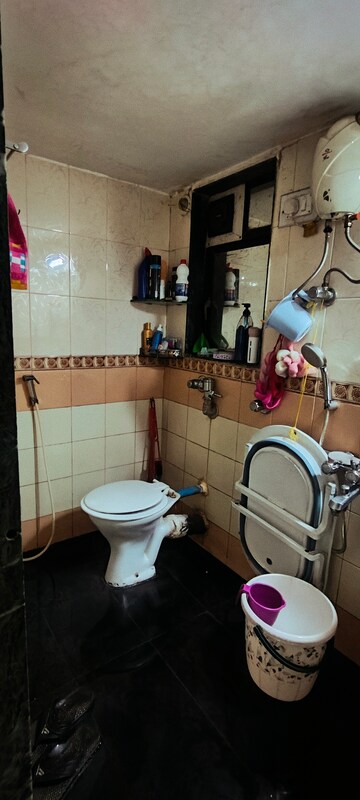 Bathroom in 2 BHK Apartment at Vini Garden, Borivali West – for Rent