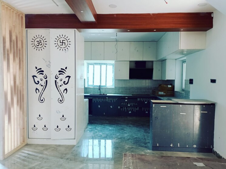 Kitchen, squarius-green-ridge 3 Bedroom 117 Sq.Yd. Villa In Kowkoor Hyderabad 7926556