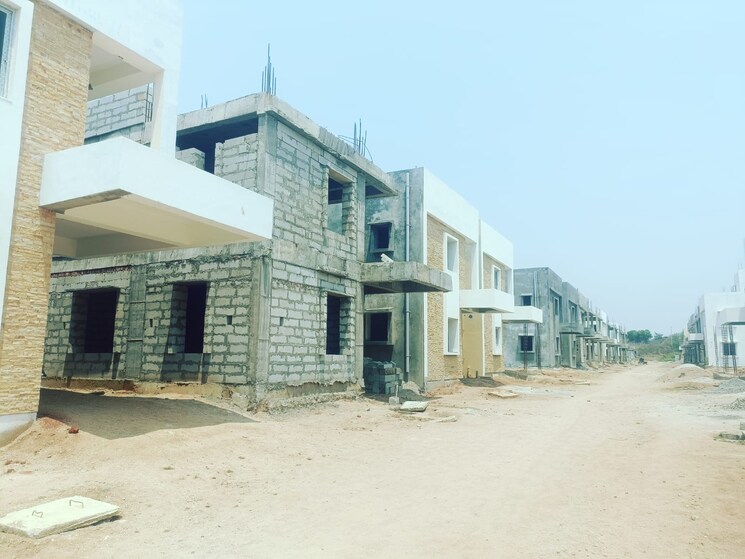 Exterior View, squarius-green-ridge 3 Bedroom 117 Sq.Yd. Villa In Kowkoor Hyderabad 7926556