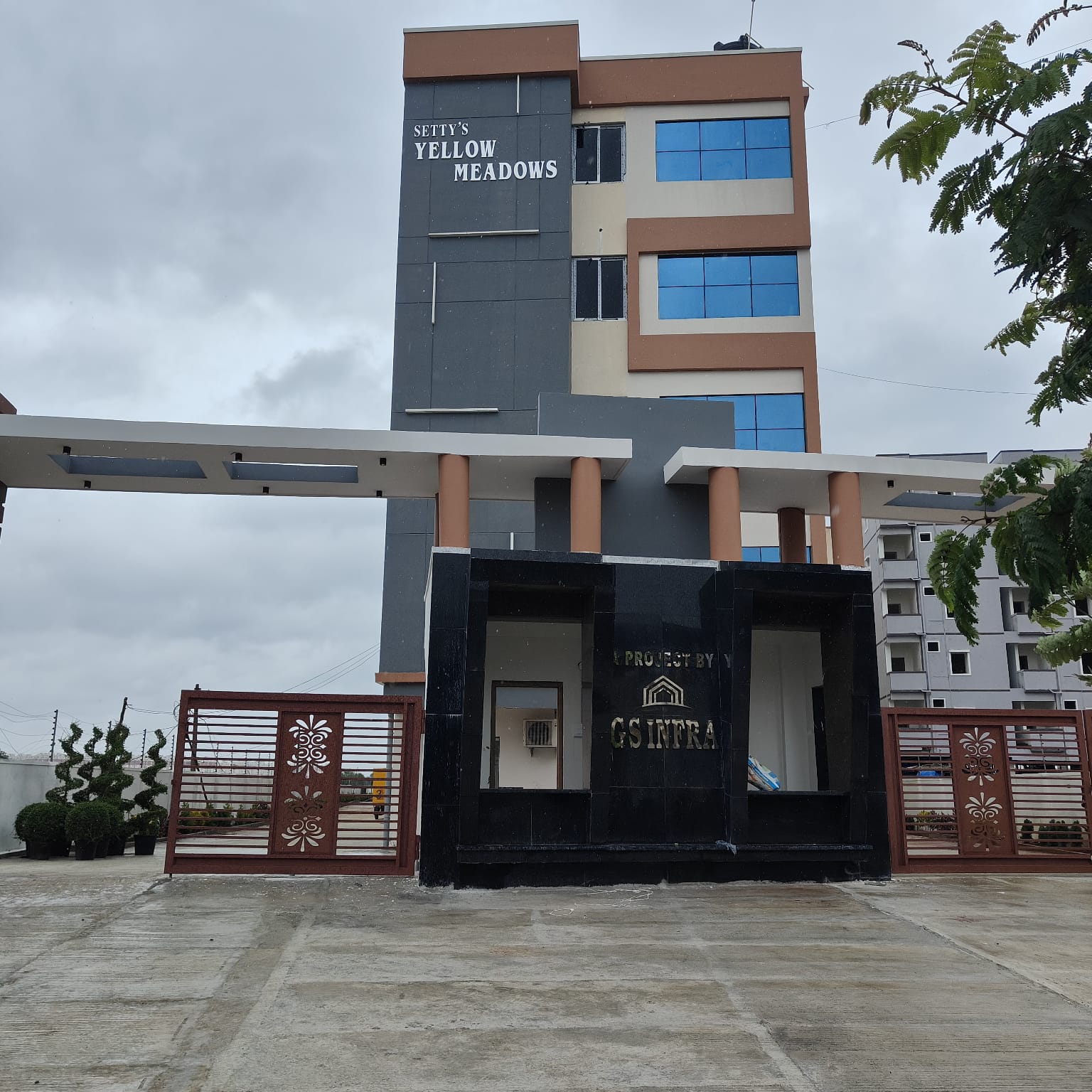 2 BHK + Study Room,Extra Room 1045 Sq.Ft. Apartment in GS Infra Setty Yellow Meadows