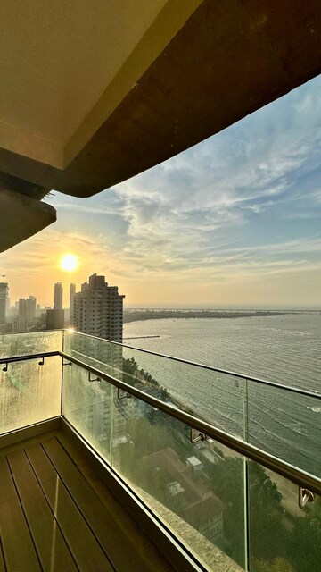 Balcony in 3 BHK Apartment at Suraj Ocean Star 2, Prabhadevi – for Sale