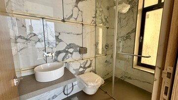 Bathroom in 3 BHK Apartment at Suraj Ocean Star 2, Prabhadevi – for Sale