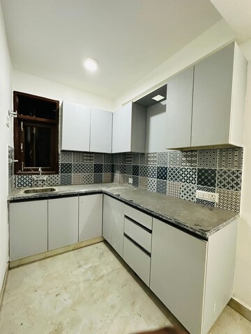 Kitchen in 1 BHK Builder Floor at Paryavaran Complex – for Rent