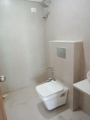 Bathroom in 3 BHK Apartment at Ruparel Orion, Chembur – for Rent