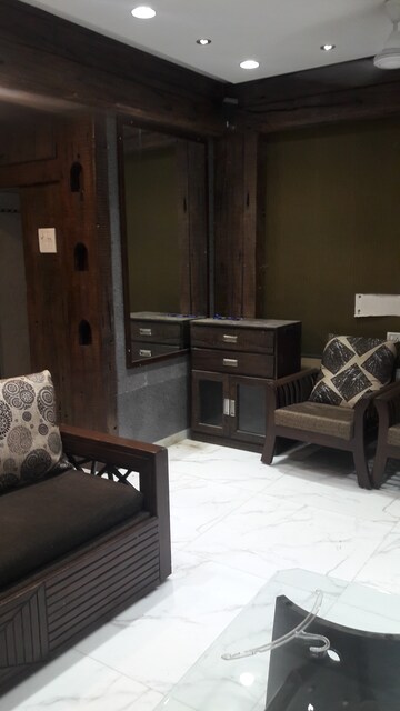 Living Room in 2 BHK Apartment at New Dindoshi Hill View, Goregaon East – for Rent