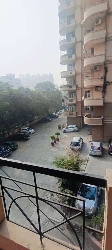 Balcony in 3 BHK Apartment at Express Garden, Vaibhav Khand – for Sale