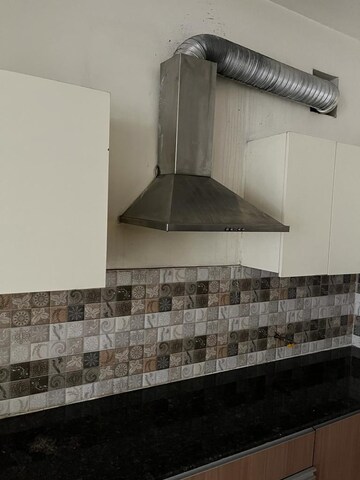 Kitchen in 3 BHK Apartment at Sushma Crescent, Dhakoli Village – for Rent