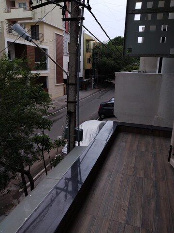 Balcony in 2 BHK Builder Floor at Hsr Layout – for Rent