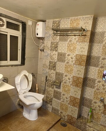 Bathroom in 3 BHK Apartment at Hiranandani Estate Bella, Ghodbunder Road – for Rent