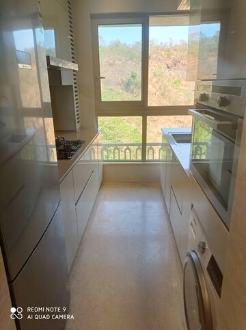 Kitchen in 2 BHK Apartment at Hiranandani Castle Rock, Powai – for Rent