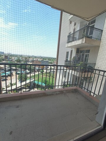 Balcony in 3 BHK Apartment at Sushma Elite Cross, Dhakoli Village – for Sale