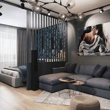 Living Room in 2 BHK Apartment at Jaypee Greens Kosmos, Sector 134 – for Rent