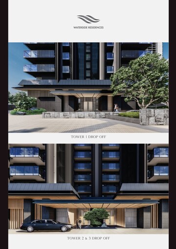 3.5 BHK Apartment – Exterior View View at Krisumi Waterside Residences, Sector 36a - for Sale