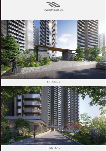 3 BHK Apartment – Exterior View View at Krisumi Waterside Residences, Sector 36a - for Sale
