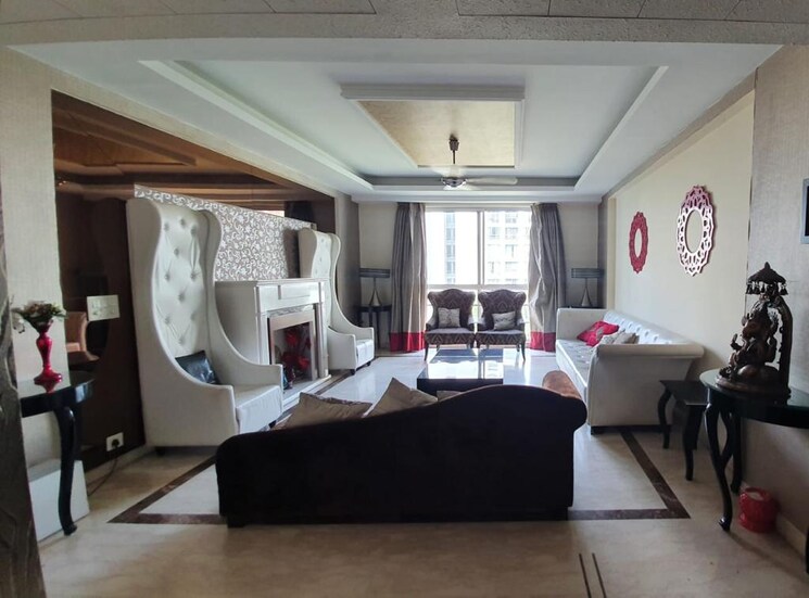 Living Room, prateek-laurel 3 Bedroom 1765 Sq.Ft. Apartment In Sector 120 Noida 7927418