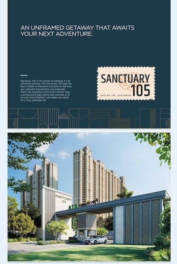 4 BHK Apartment For Resale in ATS Homekraft Sanctuary Sector 105 Gurgaon  7927428