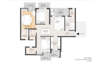 4 BHK Apartment For Resale in ATS Homekraft Sanctuary Sector 105 Gurgaon  7927428