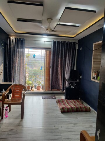 Living Room in 1 BHK Apartment at Coronet Building, Kandivali East – for Rent