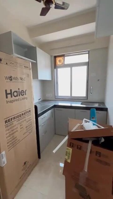 Kitchen in 1 BHK Apartment at Surya Gokul Gagan, Kandivali East – for Rent