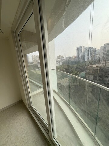 Balcony in 3 BHK Apartment at Vaibhavlaxmi Peak 25, Vikhroli East – for Rent