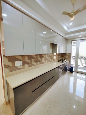 Kitchen in 3 BHK Builder Floor at Ansal Plaza Sector-23, Sector 23 – for Rent