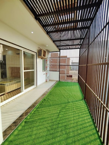 Balcony in 3 BHK Builder Floor at Ansal Plaza Sector-23, Sector 23 – for Rent