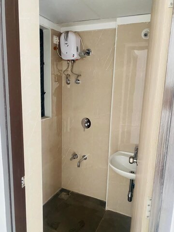 Bathroom in 1 BHK Apartment at Lodha Palava Fresca, Dombivli East – for Rent